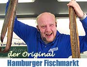 Der Original Hamburger Fischmarkt vom 20.-29.05.2005 auf dem Münchner Orleansplatz (Foto: Martin Schmitz)